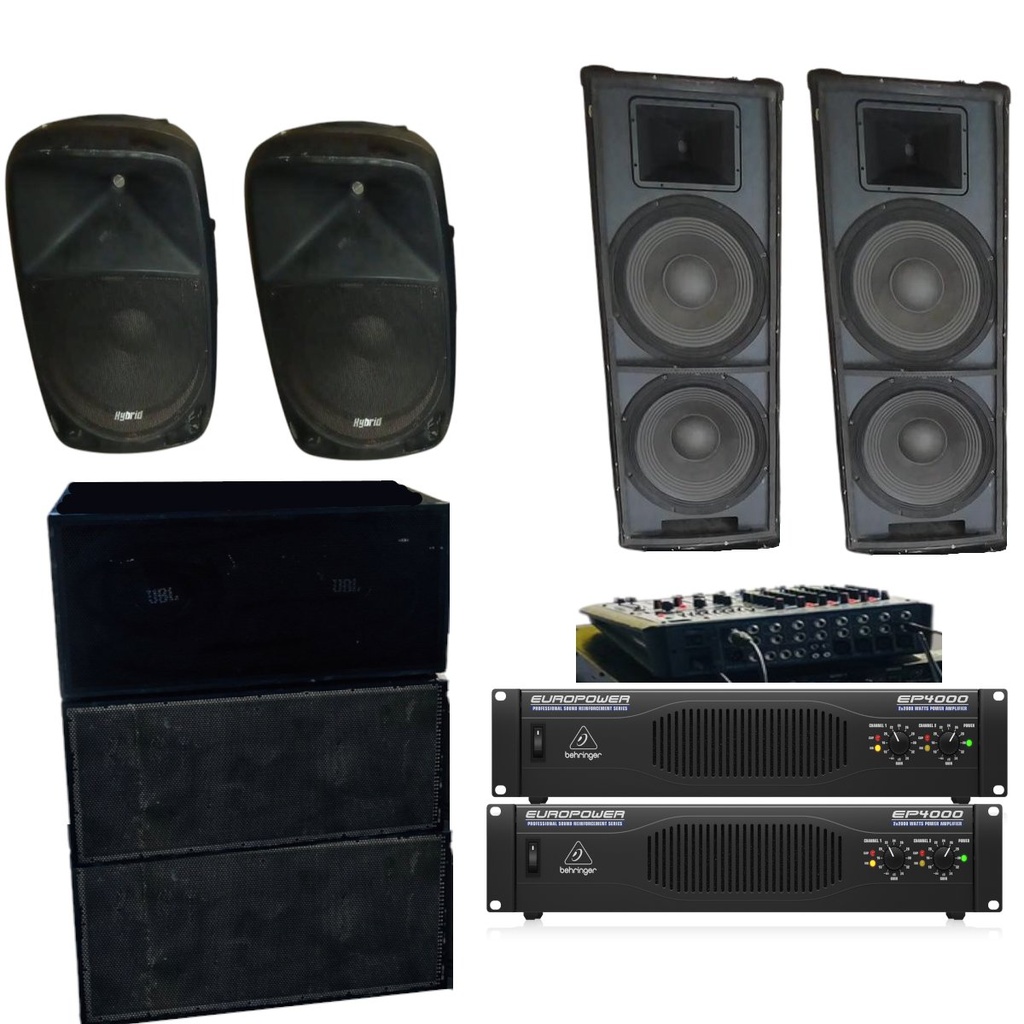 Hire Sound System 120-300 pax /Day