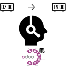 Suporte especializado mensal em espera Odoo / 4 horas por mês